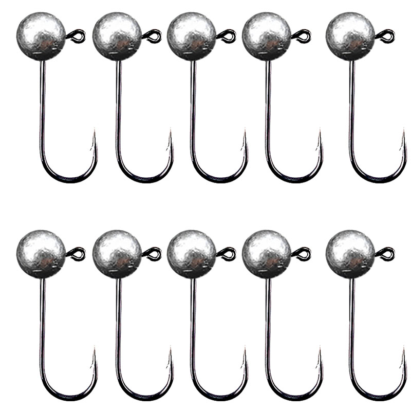 10 pçs/lote Jig Head Gancho De - Fishing Hook Offset avaliação e preço