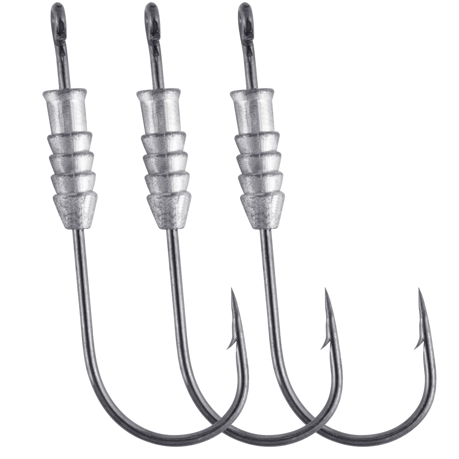 5/10 pçs ganchos de minhoca po - Fishing Hook Offset avaliação e preço
