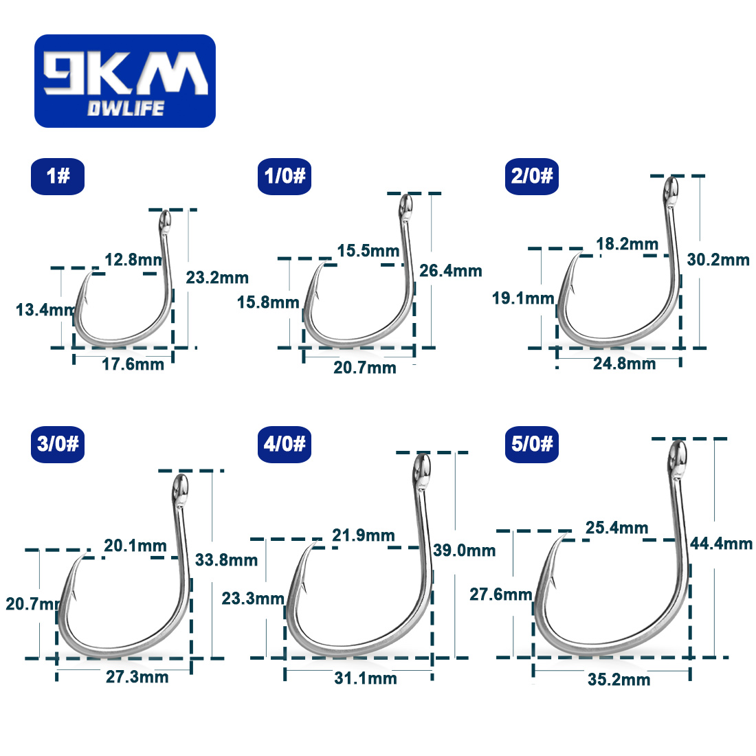 Ganchos de pesca de 9km, ganch - Fishing Hook Offset avaliação e preço