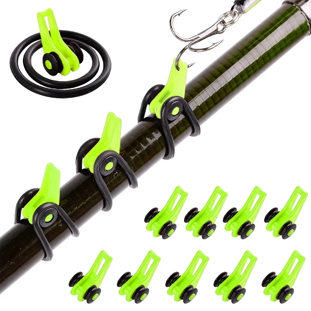 10 pçs/lote vara de pesca pólo - Fishing Hook Jig avaliação e preço