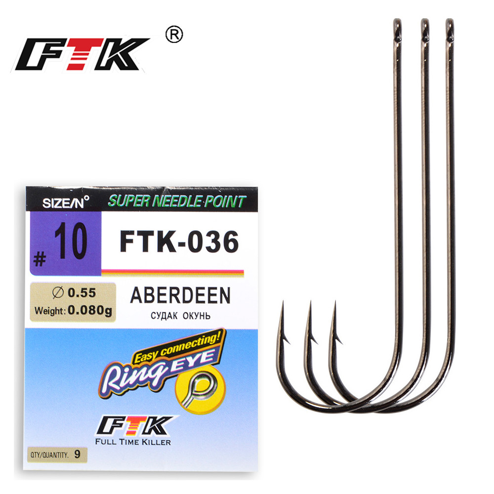 FTK Classic ABERDEEN Ganchos d - Fishing Hook Offset avaliação e preço
