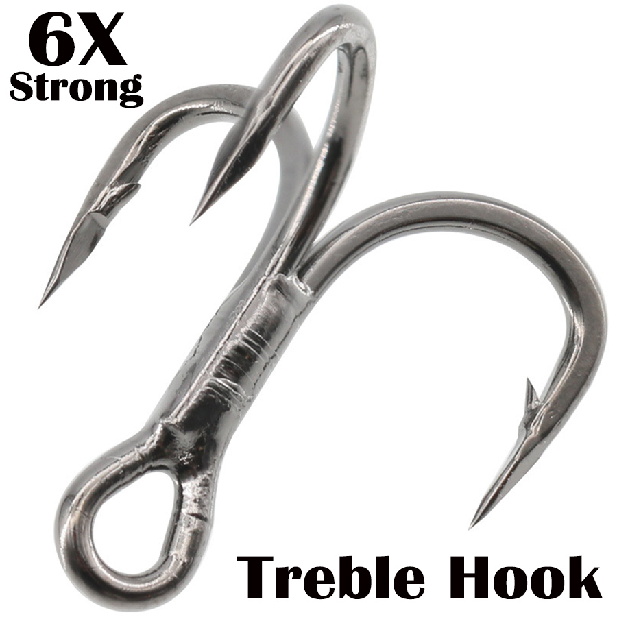 Gancho agudo de pesca 6x, aço  - Fishing Hook Offset avaliação e preço